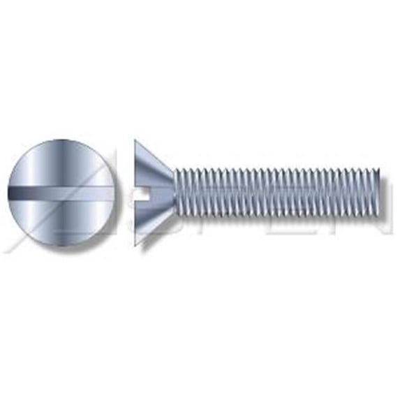 Aspen Fasteners 0.25-20 x 2 in. Flat Head Square Recess Drive Machine Screws - 304 18-18 Stainless Steel - 10000 Pieces