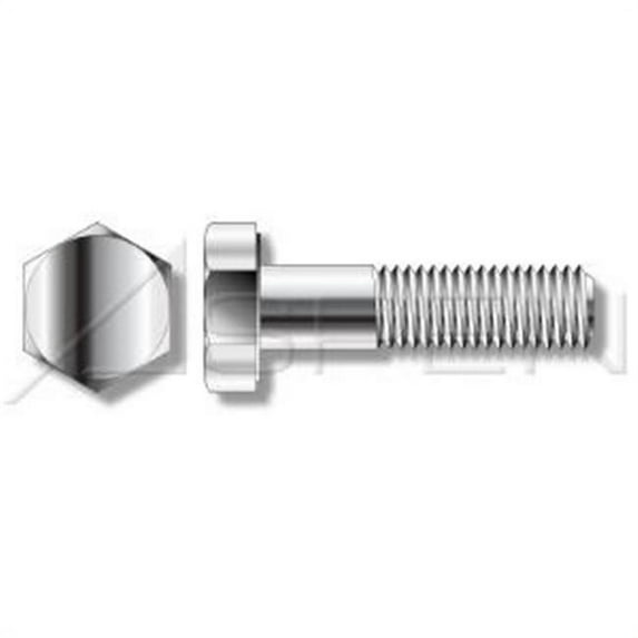 Aspen Fasteners ASF056-1024X3-00075 No.10-24 x 3 in. Hex Head Cap Screws & Bolts, 304 18-8 Stainless Steel - 75 Piece