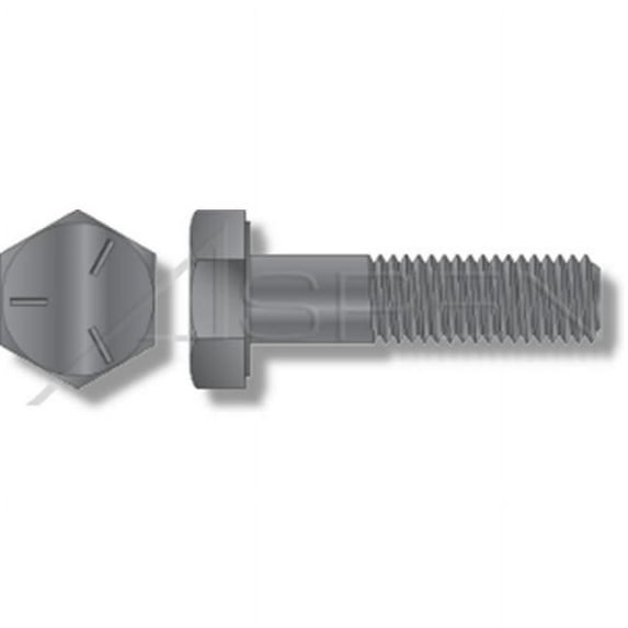 Aspen Fasteners XAMBO054-1420X2-006000 0.25 in.-20 x 2 in. UNC Coarse Thread Hex Head Cap Screws & Bolts, Grade 5 Steel - Plain - 6000 Piece