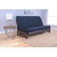 thumbnail image 1 of Aspen Futon in Reclaimed Mocha Finish, Multiple Suede Colors, 1 of 4