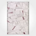 thumbnail image 1 of Aspen Grey Geometric Acrylic Area Rugs for Living Room Jacquard Textured Modern Rugs Soft Geometric Rug for Bedroom Mid Century Washable Rug Non-Slip Bohemian Perfect for Dining Room Office, 1 of 4