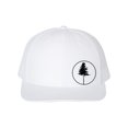 thumbnail image 1 of Aspen Hat, Aspen, Tree Lover Hat, Trucker Hat, Adjustable, Gift For Her, Nature Lover, Wildlife Apparel, Aspen Tree, Dad Hat, Black Text, White, 1 of 1