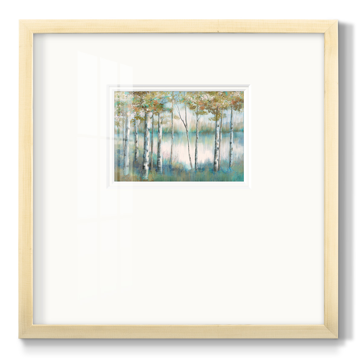 Aspen LakePremium Framed Print