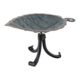 thumbnail image 1 of Aspen Leaf Birdbath with Tripod Stand, 1 of 2