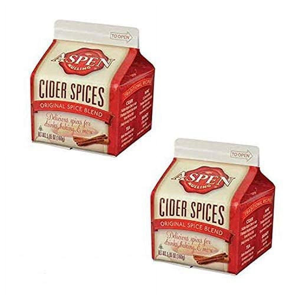 Aspen Mulling Cider Spices 2 Pack of 5.65 oz Cartons