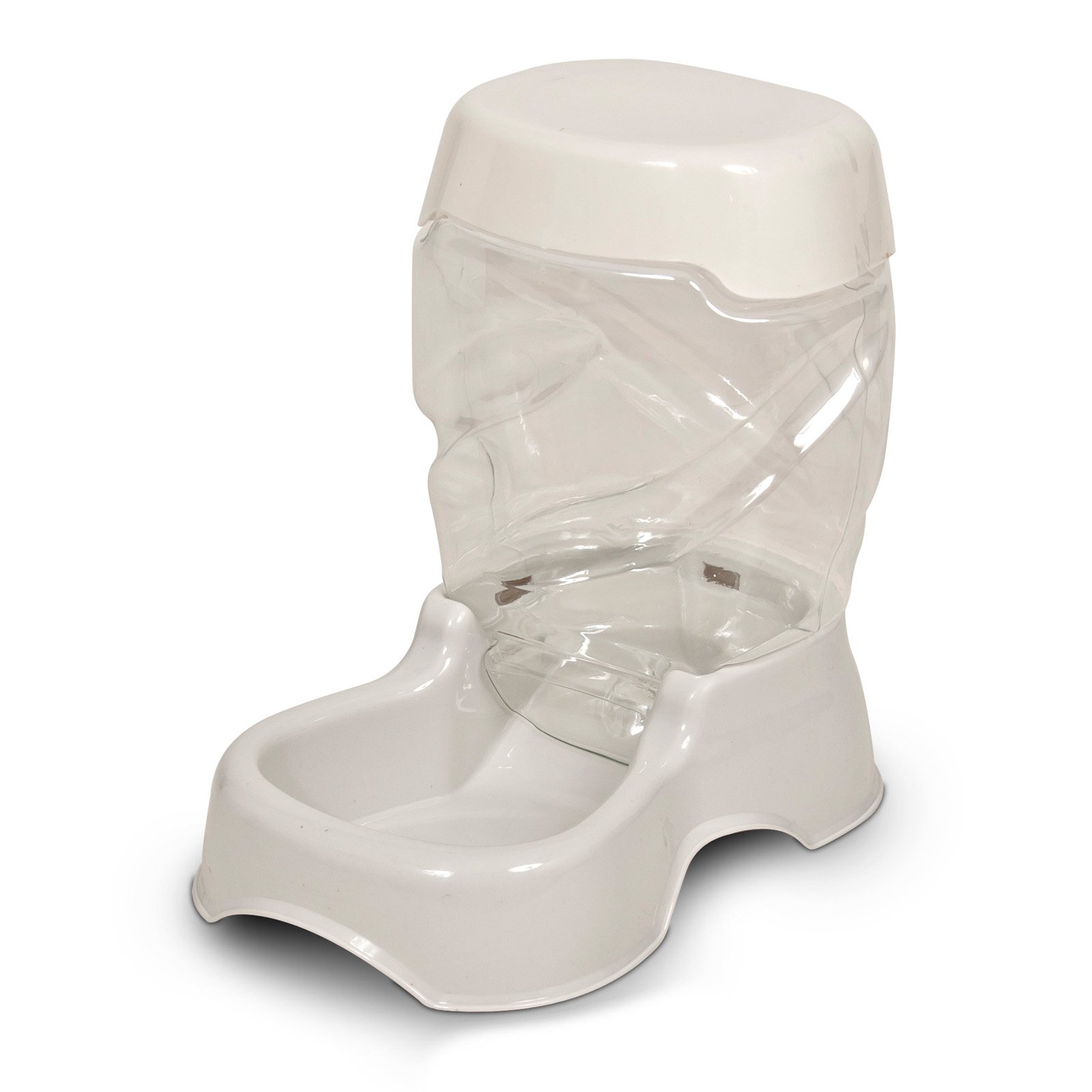 Aspen Pet 24259 3 lb Linen Color Gravity Pet Feeder