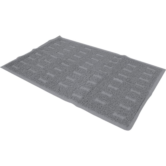 Aspen Pet Plastic Pet Feeding Mat, Extra Large - Non-Slip - 35 x 23 In.