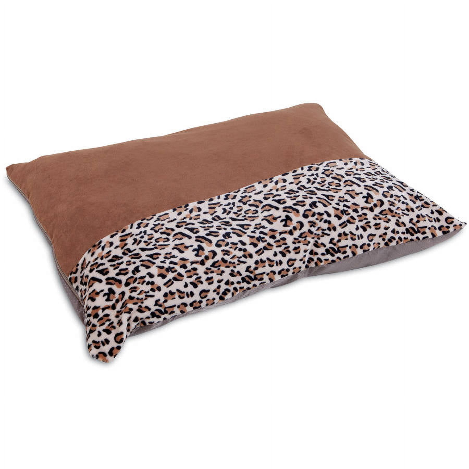 Aspen Pet Animal Print Knife Edge Pillow Bed