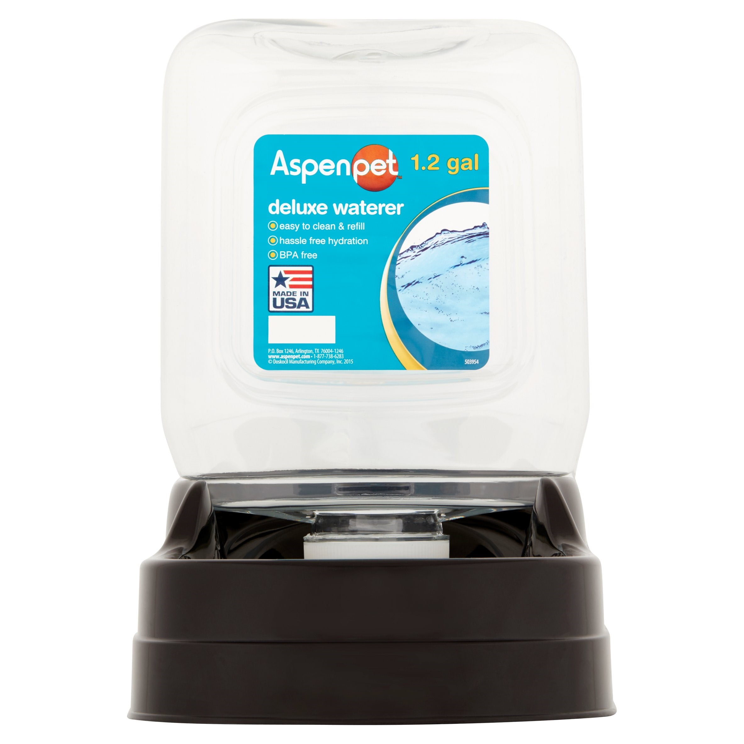 Aspen Pet Deluxe Waterer, 1 Gal