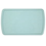 Aspen Pet Rimmed Pet Food and Water Bowl Non Skid Food Safe Mat, for Cats and Dogs, 19" x 11.5" x 0.45"