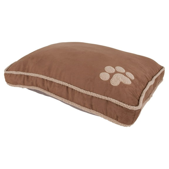 Aspen Pet Shearling Gusseted Pillow Bed