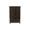 thumbnail image 1 of Moti Aspen Glass Cabinet in Brown, 1 of 5