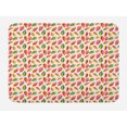 thumbnail image 1 of Aspen Tree Bath Mat, Autumn Leaves Branches Various Toned Fall Spring Summer Season Leafage Pattern, Plush Bathroom Decor Mat with Non Slip Backing, 29.5" X 17.5", Multicolor, by Ambesonne, 1 of 2