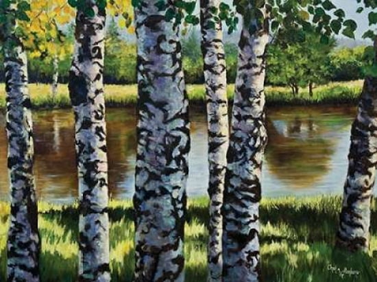 Aspen Windows Canvas Art - Cheri Wollenberg (18 x 24)