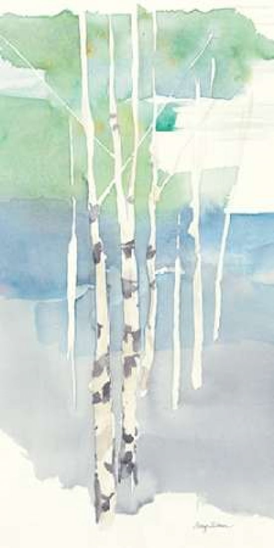 Aspens Panel I Canvas Art - Avery Tillmon (10 x 20)