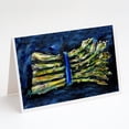 thumbnail image 1 of Asperagus Blew Greeting Cards Pack of 8 7 in x 5 in, 1 of 2