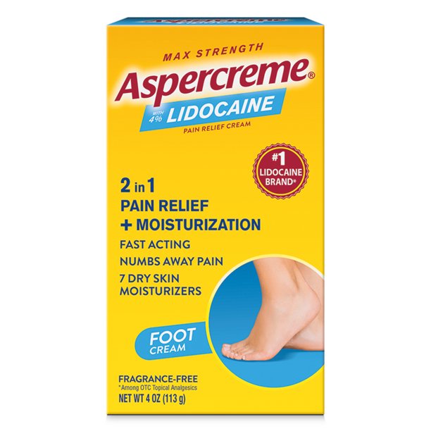 Aspercreme Maximum Strength Muscle & Joint Pain Relief Numbing Cream