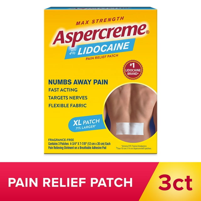 Aspercreme Maximum Strength Muscle & Joint Pain Relief Numbing Extra