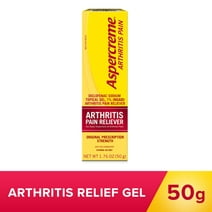 Aspercreme Prescription Strength Arthritis Pain Reliever Gel, Topical Diclofenac Sodium Cream for Pain Relief, 1.76 oz