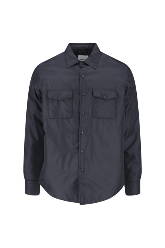 Nylon Shirt Jacket – Black (Men's)