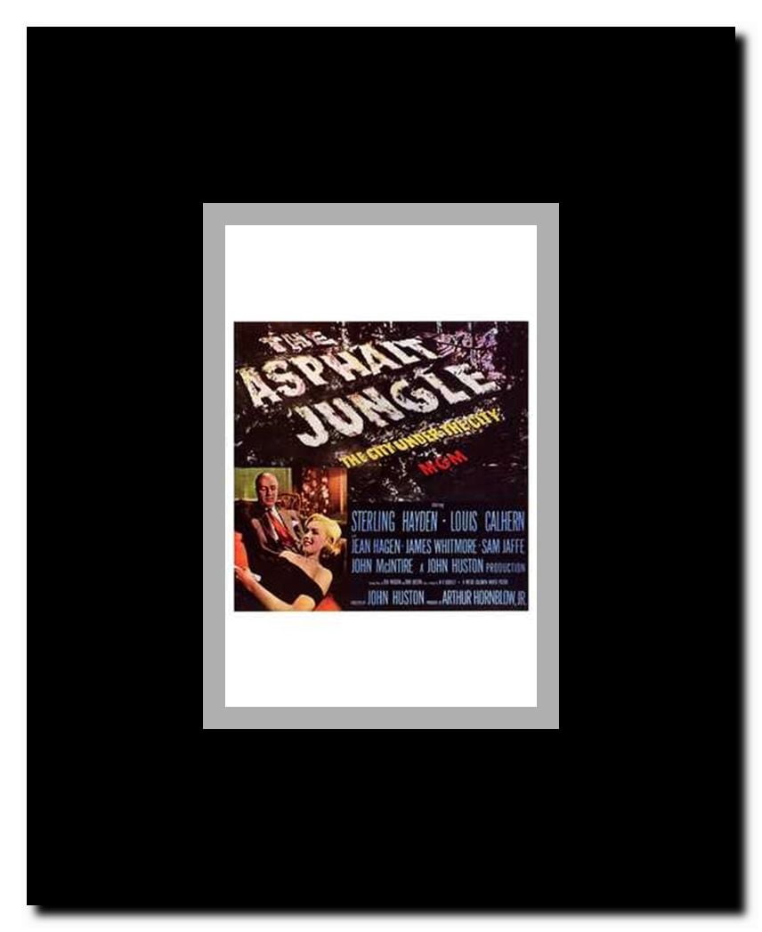 Asphalt Jungle c.1950 - style B Framed Movie Poster