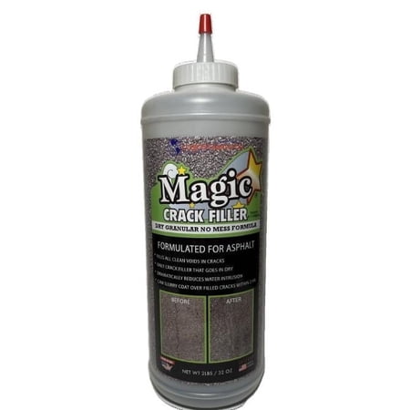 Asphalt- Magic Crack Filler - 2 LB Bottle