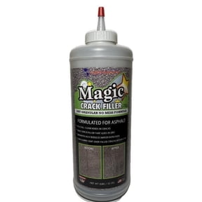 Asphalt- Magic Crack Filler - 2 LB Bottle