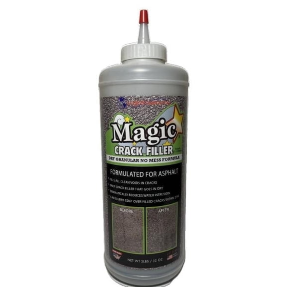 Asphalt- Magic Crack Filler - 2 LB Bottle