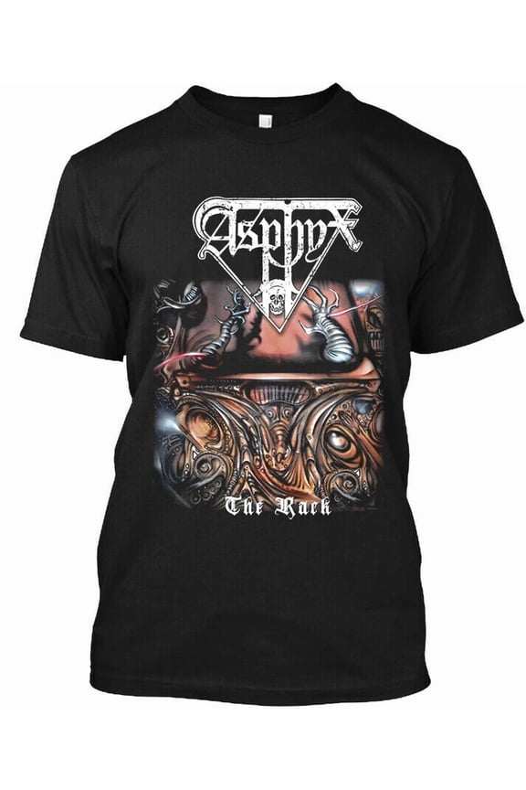 Asphyx The Rack Dutch Music Graphic Retro Logo T-SHIRT S-5XL