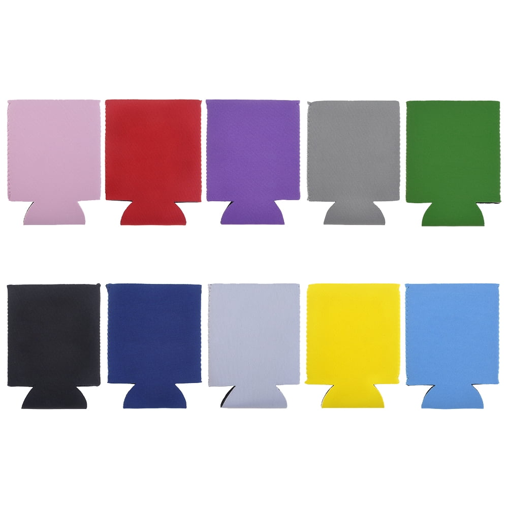 Aspire 20 Pcs Blank Can Coolers Neoprene Can Coozies Beer Can Sleeves Fit 12oz