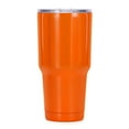thumbnail image 1 of Aspire 30 Oz. Stainless Steel Tumbler, Double Walled Insulated Travel Cup with Resistant Lid, Keep Cold or Hot for Hours-Orange, 1 of 9