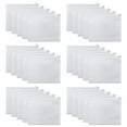 thumbnail image 1 of Aspire 30-Pack White Cotton Canvas DIY Craft Zipper Bags for Makeup Toiletry Stationary Storage, 9.5 x 8 Inches, 1 of 9