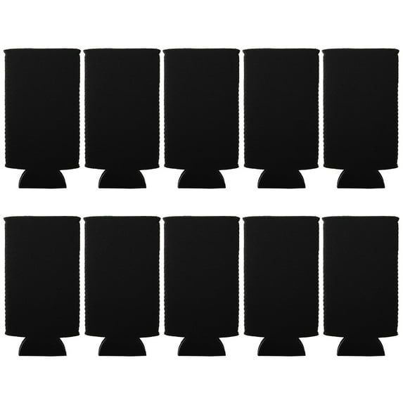 Aspire 300 Pcs Blank Neoprene Collapsible Slim Can Cooler Sleeve Fit 12oz Beer Slim Can Energy Drink