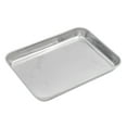 thumbnail image 1 of Aspire 304 Stainless Steel Tray Cookie Sheet Baking Pan, 4 Size-10.5"L x 8"W x 1"H, 1 of 9