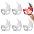 thumbnail image 1 of Aspire 36 Pcs Blank Paper Mache Mask for Halloween Costume Party, DIY White Mask Paintable Face for Dance Cosplay Party Accessories, 1 of 7