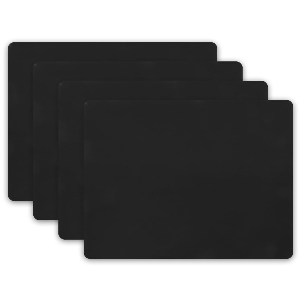 Aspire 4PCS Large Kitchen Flexible Silicone Placemats, NonSlip, Heat