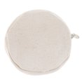 thumbnail image 1 of Aspire 60-Pack Beige Round Zipper Pouches, DIY Round Canvas Coin Purs 4 Inch, Christmas Gift Bag, 1 of 5
