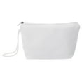 thumbnail image 1 of Aspire 60-Pack Cotton Canvas Makeup Bag Wristlet, 7 1/2" x 4 1/4" x 2" - White, 1 of 7
