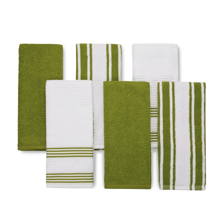 Olive green kitchen deals towels