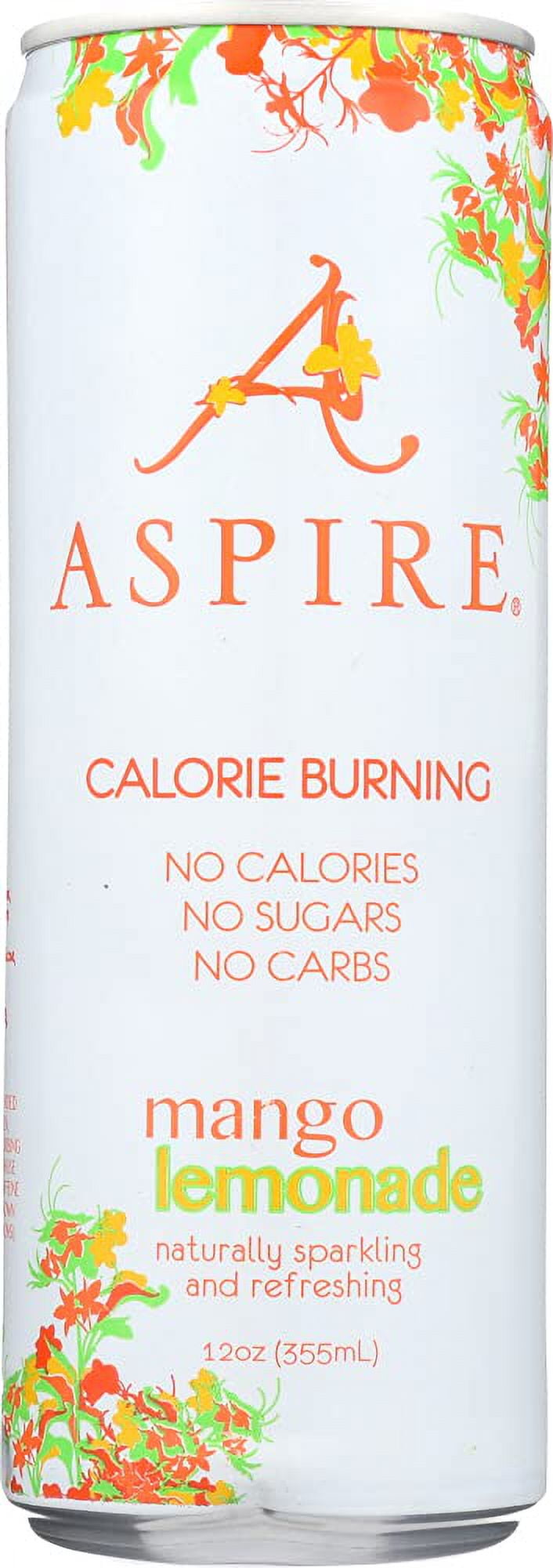 Aspire Drink Energy Mango Lemonade Single, 12 Fl Oz