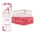 thumbnail image 1 of Aspire Healthy Energy Drink: Revitalize Your Day with Natural Caffeine - Zero Calories, Sugar, and Carbs | Enriched with Vitamins B, C, & Biotin | Preservative-Free and Gluten-Free | Perfect for Vega, 1 of 3