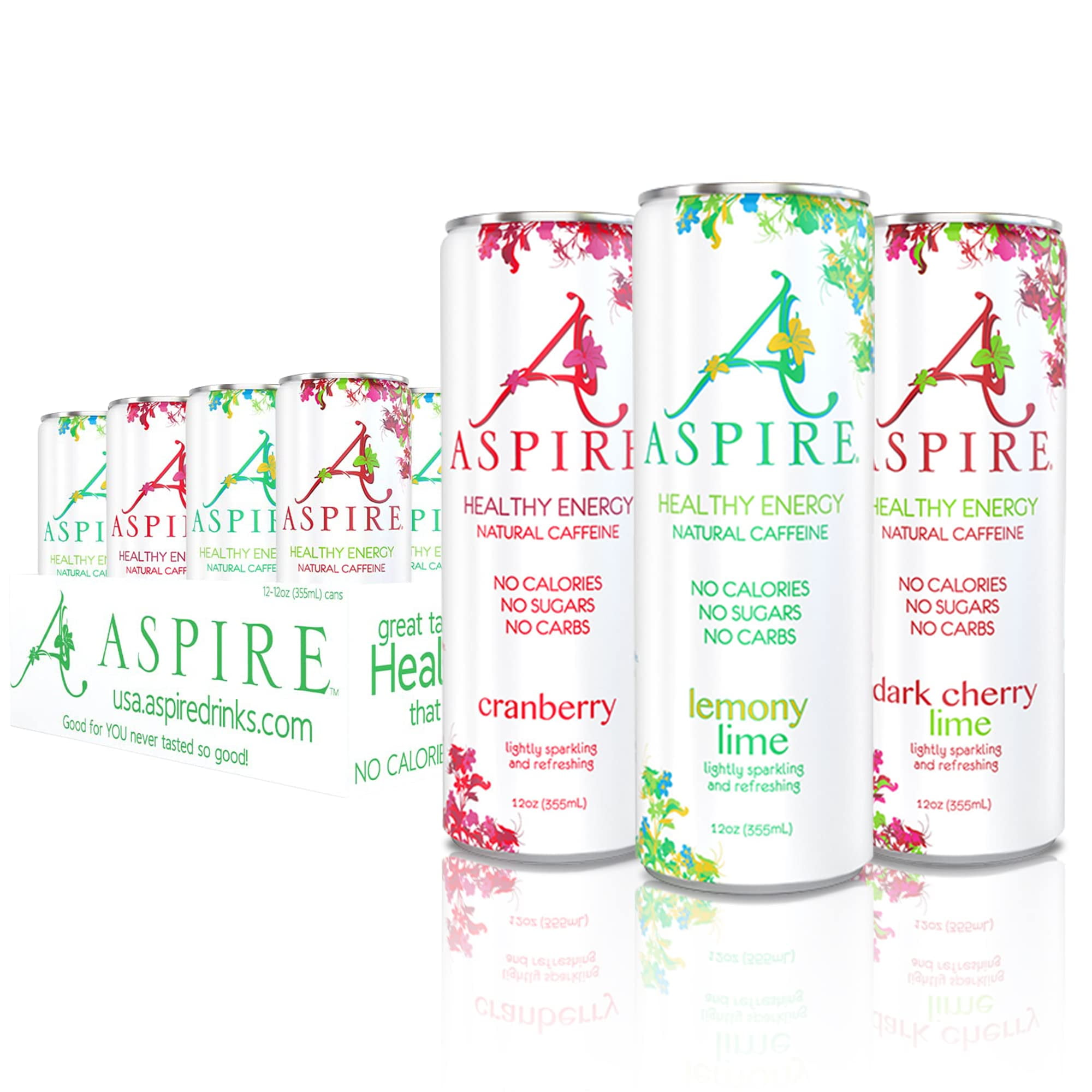 Aspire Healthy Energy Drink Revitalize Your Day with Natural Caffeine