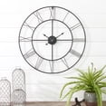 thumbnail image 1 of Aspire Home Accents 0.5" Quartz Farmhouse Wall Clock, 1 of 5