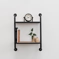 thumbnail image 1 of Aspire Home Accents 8 in x 18 in 2-Tier Distressed Floating Shelf, 1 of 5