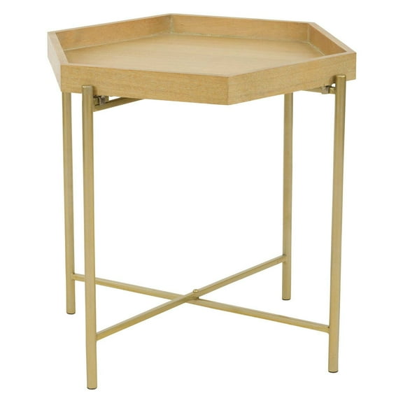 Aspire Home Accents Blevins Hexagon End Table