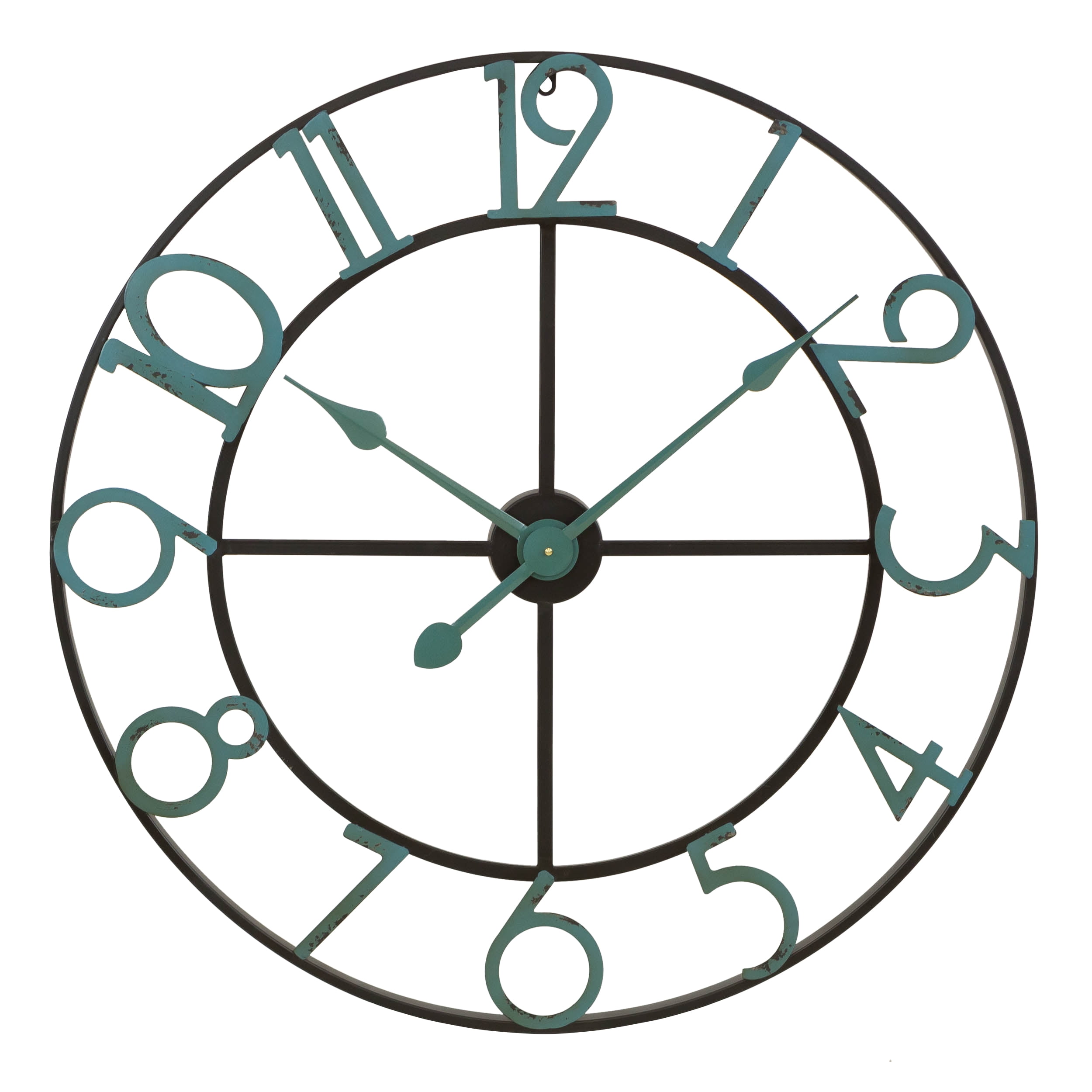 Aspire Home Accents Makel 31.5 in. Large Wall Clock