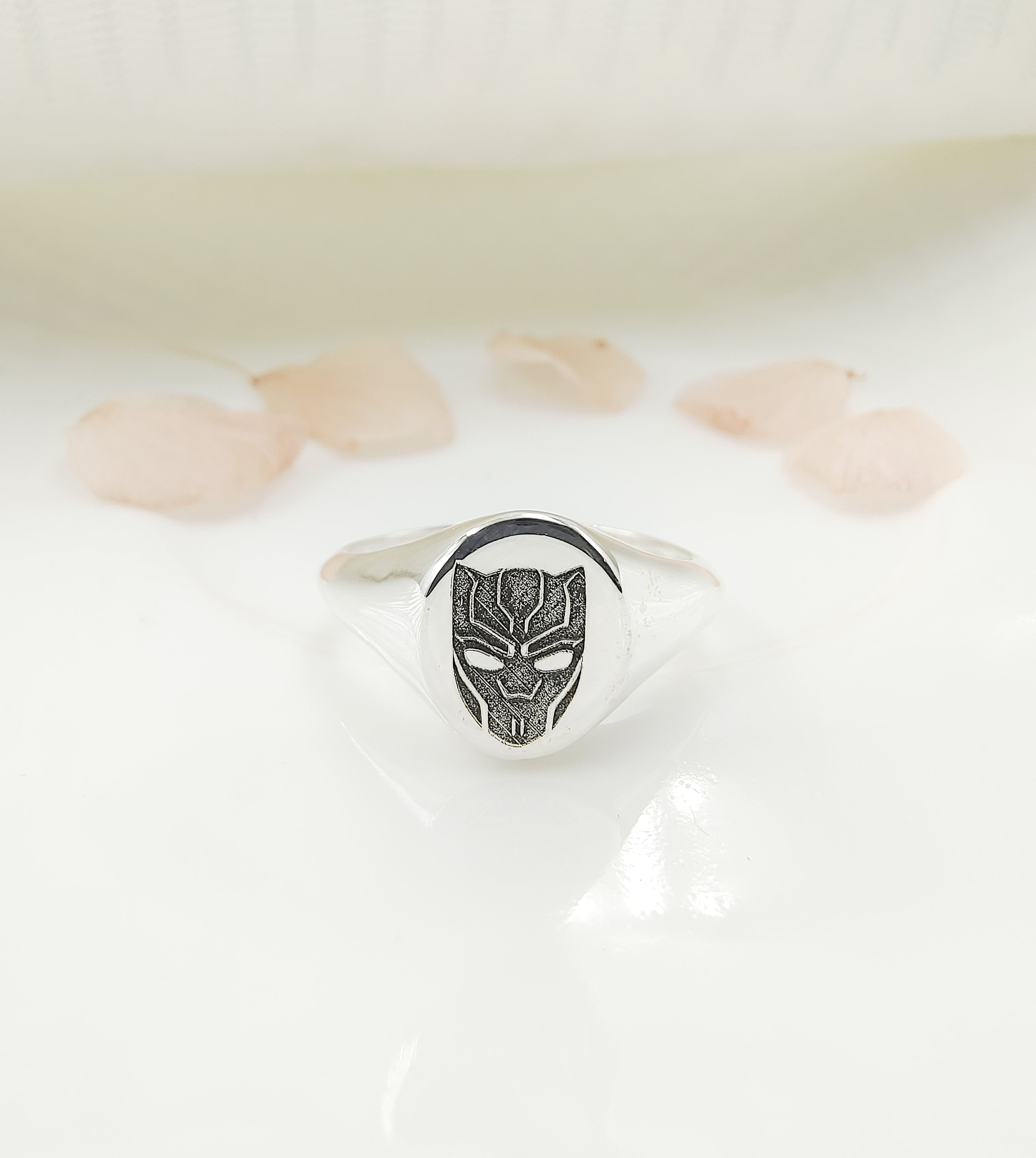 Aspire Jewels Black Panther Ring 925 Sterling Silver Mens Gift Pinky Signet Ring Wild Animal Lovers Gifts Gift him Men Silver Girl Women Fashion ring 3a95ffaf 1f52 4469 b66b 76a8a0ea3eb1.fe55c82df616c8d76e8d0ca33ec4d151
