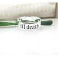 thumbnail image 1 of Aspire Jewels-Til Death Ring, 925 Solid Sterling Silver Ring, Personalized Ring, Til Death Band Ring, Wedding Anniversary Birthday Gift, Til Death Jewelry, fashion Ring, women Ring Girl Ring, 1 of 5