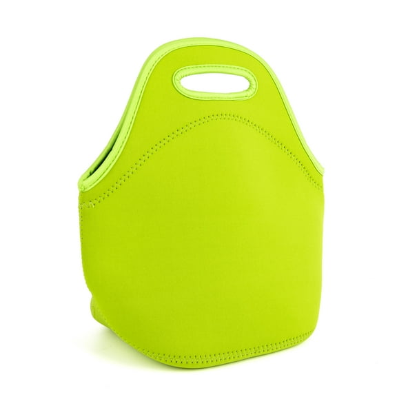 Aspire Neoprene Lunch Bag Thick Insulated Lunch Tote Bags Reusable Lunch Container Box Cooler with Zipper - Green