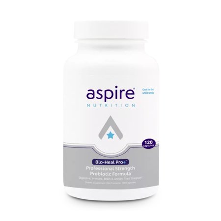Aspire Nutrition Bio-Heal™ 6-Pro+ Extra Strength Probiotic Capsules for Men, Women and Kids